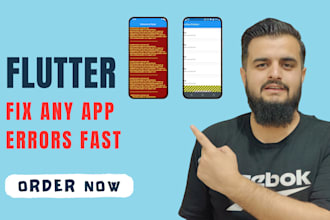 be expert flutter bug fixing services fixing flutter app glitches and bugs