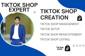 be your tiktok shop VA, tiktok seller central expert,