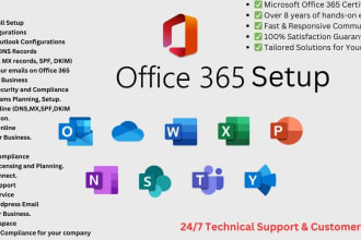 setup microsoft office 365 full configuration