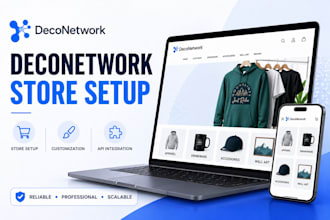 do deconetwork setup deconetwork store customization deconetwork API integration