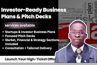 write business plan, grant proposal, financial plan, start up executive summary
