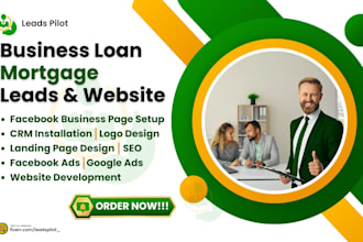 business loan leads business loan website mca leads mortgage leads