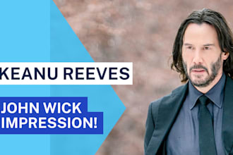 narrate or do a voice over in the style of keanu reeves