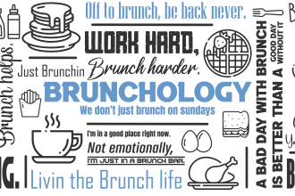 do office, home and restaurant wall art, mural, doodle art