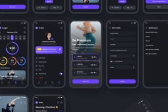 create fitness app health and fitness gym app workout app health app