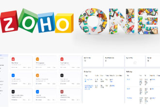 do any task in zoho