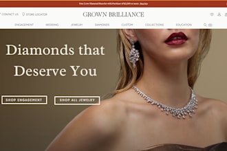 design profitable jewelry shopify store jewelry store custom jewelry website