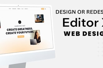 wix website, website design on wix editor x or redesign wix editor x
