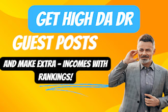 publish your article on 5 high da DR websites