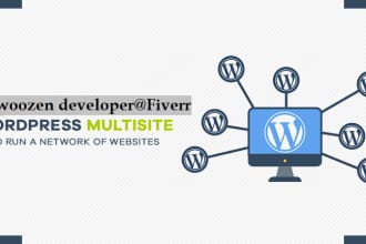 create wordpress multisite network for new site or for network of existing sites