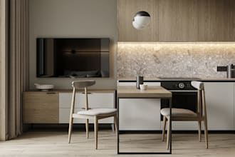do kitchen interior design in sketchup 3ds max corona render