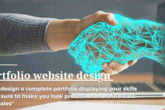 craft a stunning portfolio website that showcases your work professionally