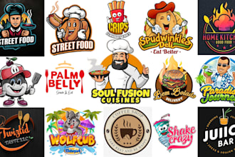 design professional all food and restaurant business logo