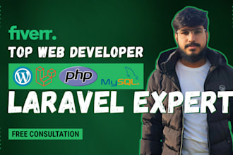 fix, optimize, and develop a fast, secure, and SEO friendly laravel website