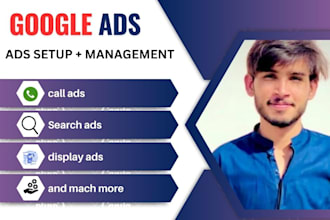 setup and manage your google ads PPC campaign and right keyword research