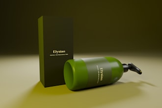 design 3d products in blender