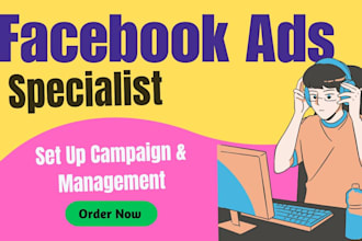 set up shopify facebook ads and instagram ads campaigns for your business