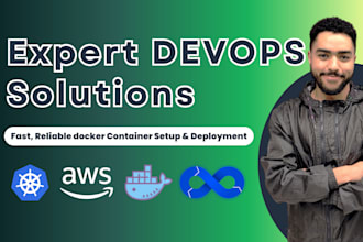 build and deploy docker containers as an AWS devops expert