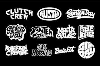 freestyle hand drawn typography lettering logo and t shirt