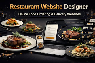 design wordpress restaurant, online food and online grocery ordering websites