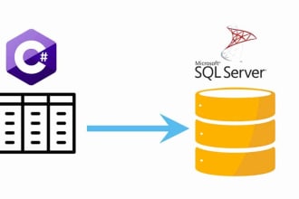 develop report using c charp and sql