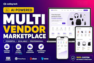 develop multi vendor ecommerce marketplace website