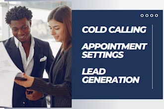 do cold calling and appointment setting