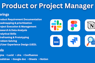 manage your entire product, from ideation to creation