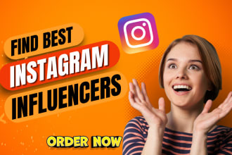 find the best instagram influencer for influencing marketing