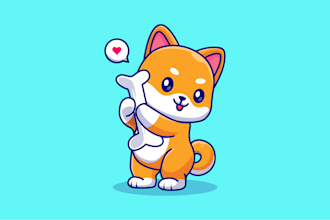 draw any illustration with unlimited revisions