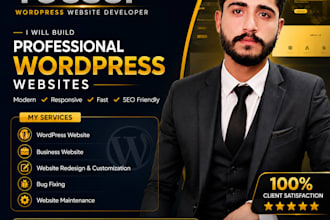 expert wordpress and web designer for custom websites