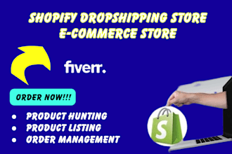 build professional shopify store or e commerce stores