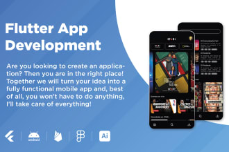 do mobile app using flutter