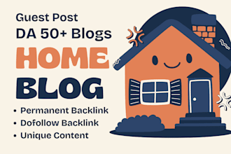 publish home improvement guest post on high da blogs with dofollow backlinks