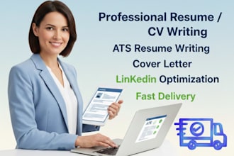 write and upgrade your resume, cv, cover letter, linkedin