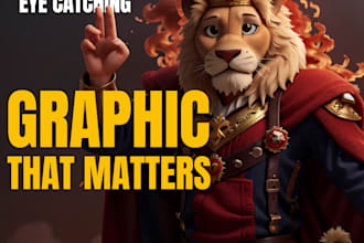 create eye catchy graphics for you