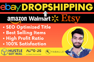do amazon to ebay dropshipping top listings, product research
