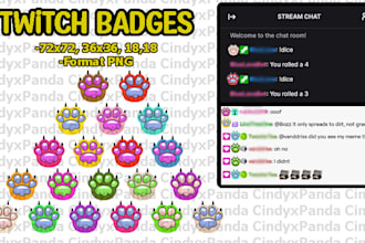 do twitch badges for subscribes or bits