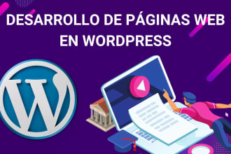 diseño profesional de sitios web en wordpress a medida
