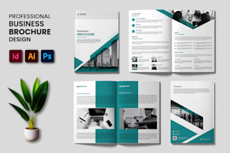 create awesome brochure, booklet, flyer, catalog design