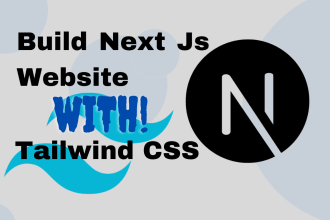 build next js website with tailwindcss and prisma
