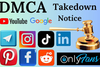 remove copyright content from google,reddit,tiktok,fb,yt,twitter under dmca