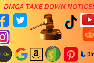 takedown leaked copyright content to reddit,google,yt,facebook,instagram,tiktok