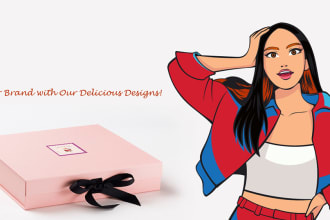 create professional and creative food packaging designs