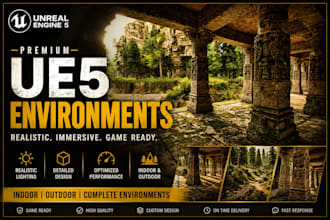 make your game level and environment