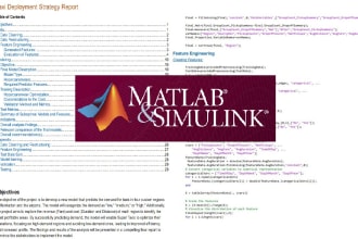 do matlab, simulink projects, data acquisition, image processing with report