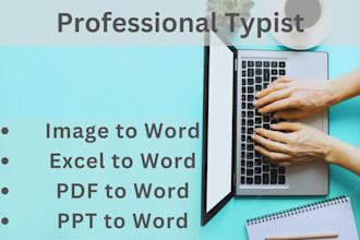 type or retype your documents