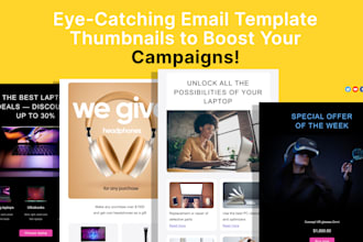 design responsive mailchimp email and newsletter template