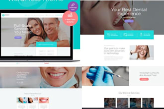 create dental website for kids and adult