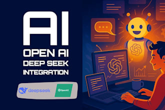 develop and integrate custom ai solutions for apps and websites